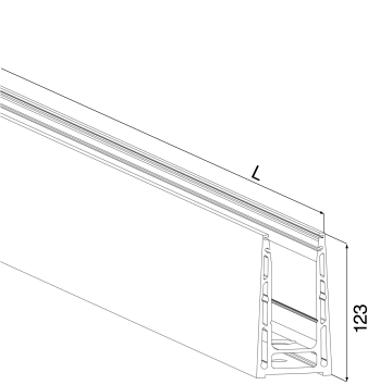 Top mount - Model 3010 CAD Drawing